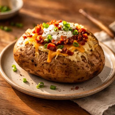 Baked potato whole
