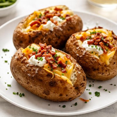 Baked potatoes