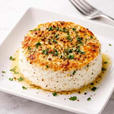 Baked ricotta cheese