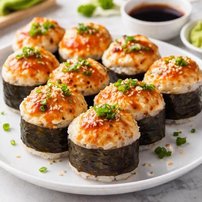 Baked sushi