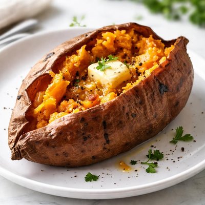 Baked sweet potato