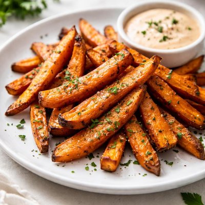 Baked sweet potato fries