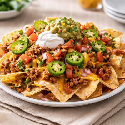 Ball park nachos