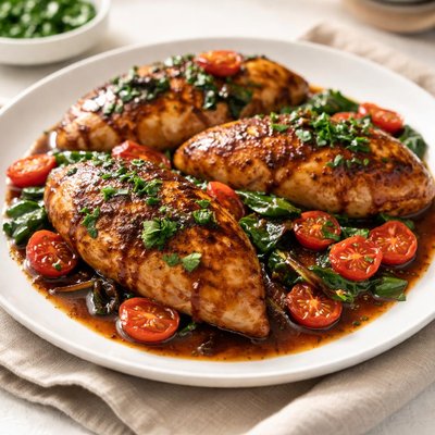 Balsamic chicken crockpot