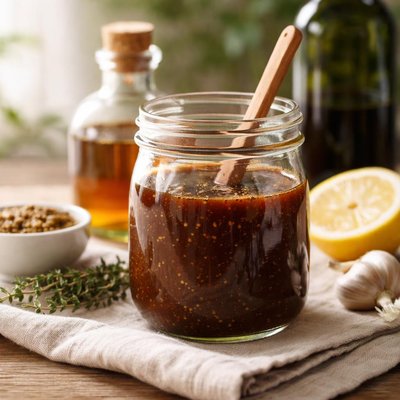 Balsamic maple dressing