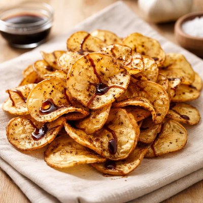Balsamic vinegar chips