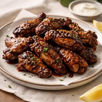 Balsamic wings