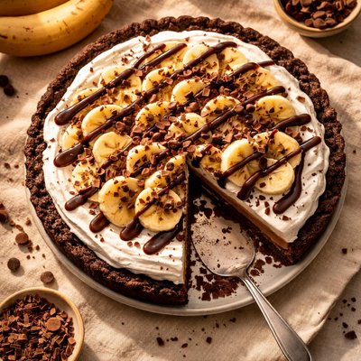Banana chocolate pie