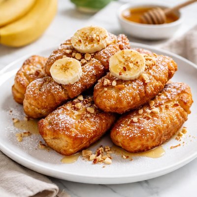 Banana fritter