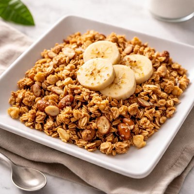 Banana granola
