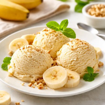 Banana ice cream