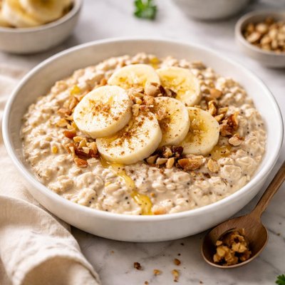 Banana overnight oat
