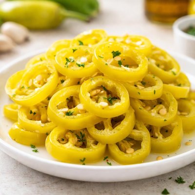 Banana pepper rings