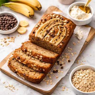 Banana protein bread