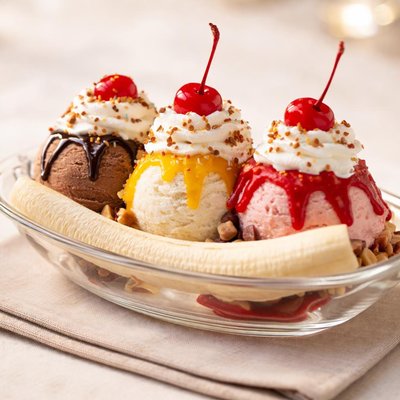 Banana spilt