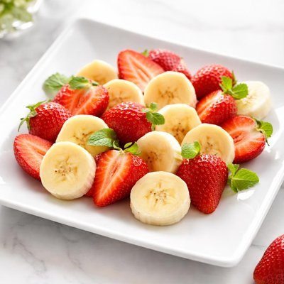 Banana strawberry