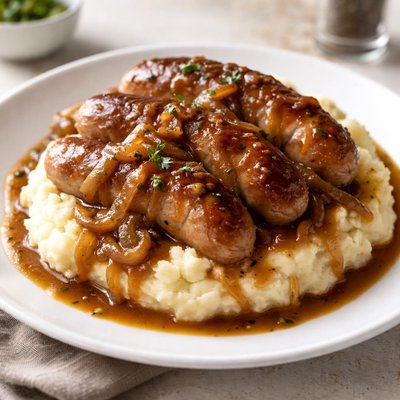 Bangers and mash