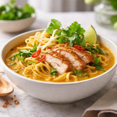Bangkok curry noodles