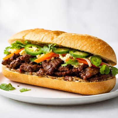 Banh mi beef