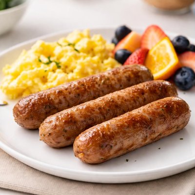 Banquet turkey sausage