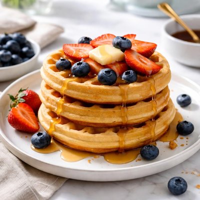 Banza protien waffle