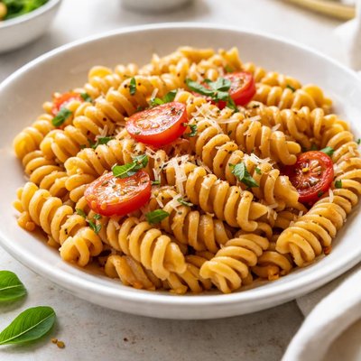 Banza rotini pasta cooked