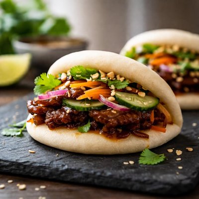 Bao bun with filling