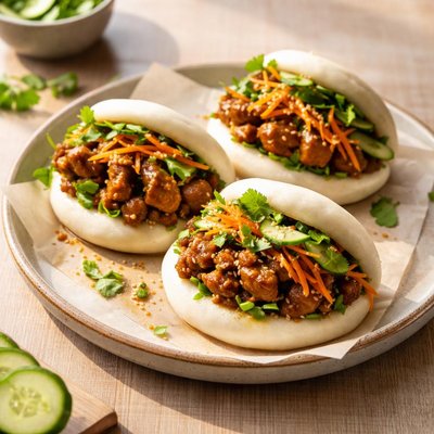 Bao with chicken