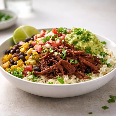 Barbacoa burrito bowl