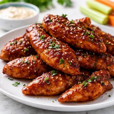 Barbecue chicken tenders
