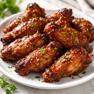 Barbecue chicken wing