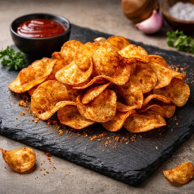 Barbecue kettle chips