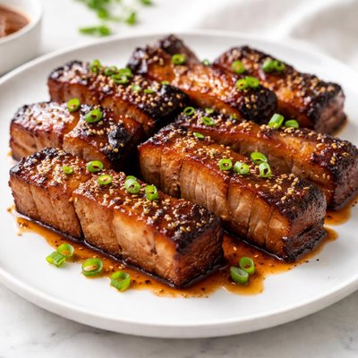 Barbecue pork belly
