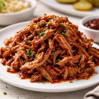 Barbecue pulled pork