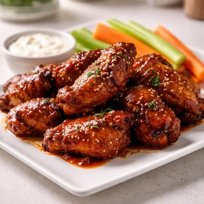 Barbecue wings