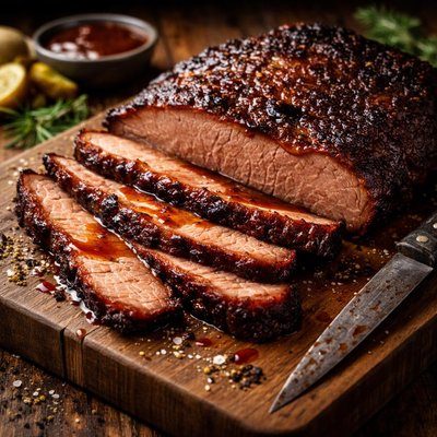 Barbecued brisket