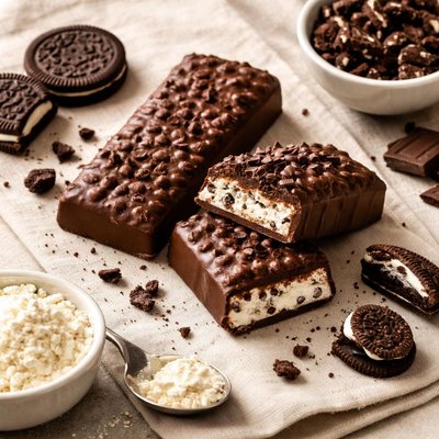 Barbell cookies and cream