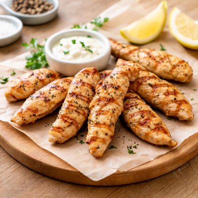 Bare chicken stripes