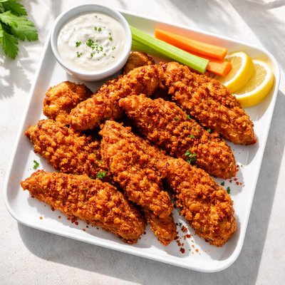 Bare spicy chicken tenders
