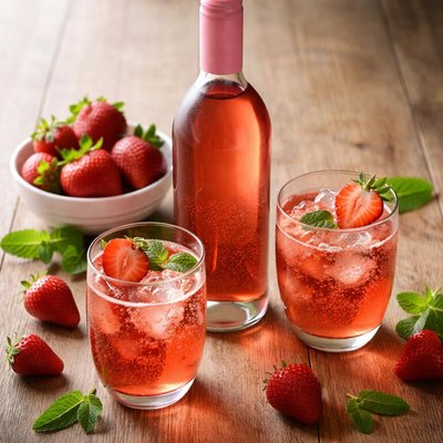 Barefoot fruitscato strawberry