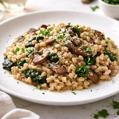 Barley risotto