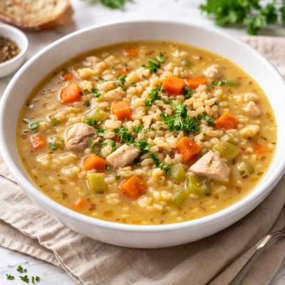 Barley soup