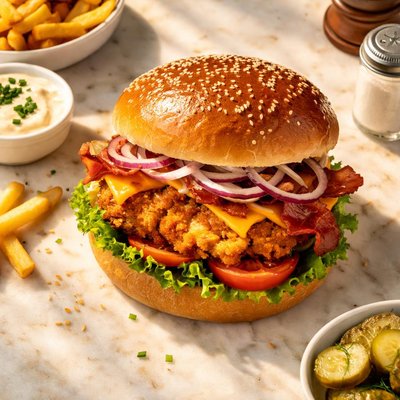 Baron chicken burger