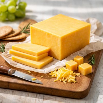 Bars head cheddar cheese