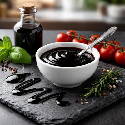 Basalmic glaze