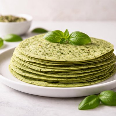 Basil tortilla