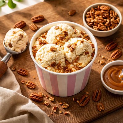 Baskin robbins pecan praline