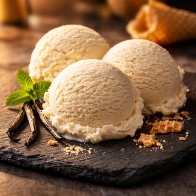 Baskin robbins vanilla ice cream