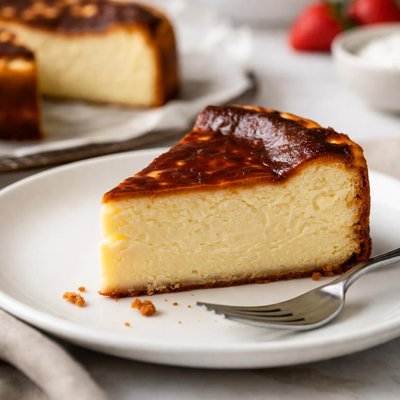 Basque cheesecake