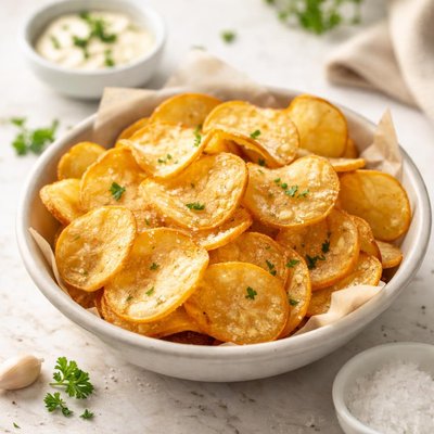 Batata frita as rodelas